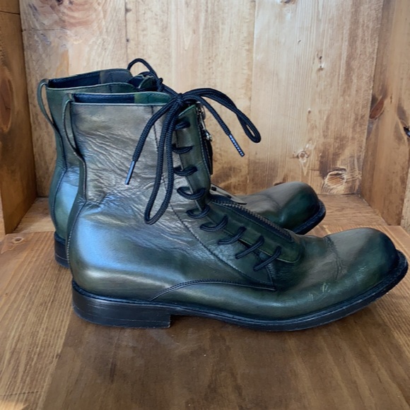 ESQUIVEL HOMEMADE BOOTS DOUBLE ZIPPER 12 LACE UP main image 5